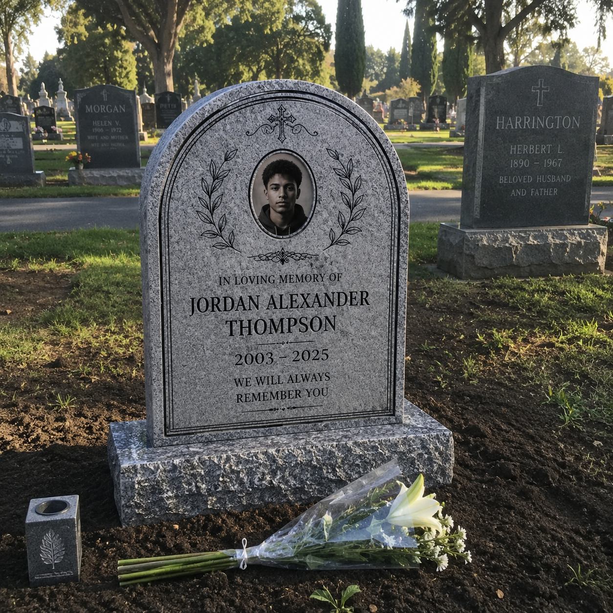 Upright Headstones