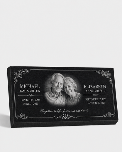 Personalized Companion Granite Flat Marker