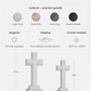 Granite Cross Upright Headstone with Base