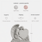 Guardian Angel Heart Granite Upright Headstone
