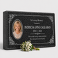 Single Premium Granite Flat Grave Marker