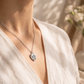 Heart Cremation Pendant Necklace for Ash Keeping with Engraving