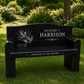Granite Couch Memorial Bench