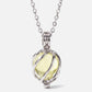 Glass Teardrop Cremation Necklace for Ash Keeping