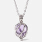 Glass Teardrop Cremation Necklace for Ash Keeping