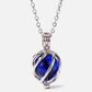 Glass Teardrop Cremation Necklace for Ash Keeping