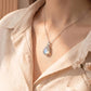 Butterfly Moonstone Cremation Necklace for Ash Keeping