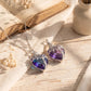Tree of Life Heart Crystal Cremation Necklace for Ash Keeping