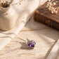 Tree of Life Heart Crystal Cremation Necklace for Ash Keeping