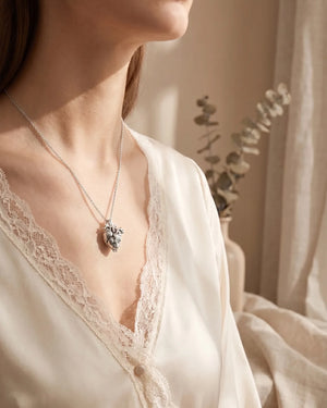 Anatomical Heart Cremation Pendant Necklace for Ash Keeping