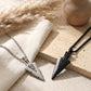 Tribal Arrowhead Cremation Necklace for Ash Keeping