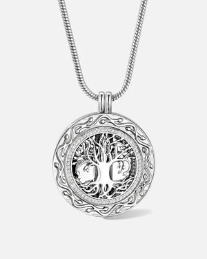 Celtic Tree of Life Cremation Necklace for Ash Keeping