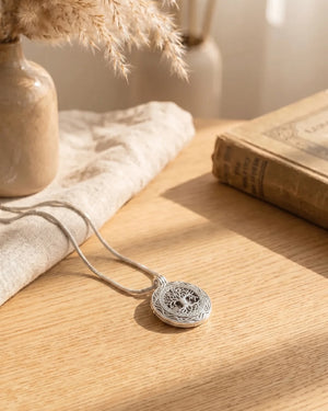 Celtic Tree of Life Cremation Necklace for Ash Keeping