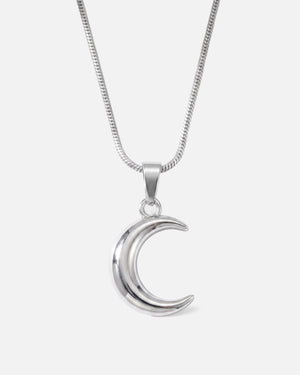 Moon Cremation Pendant Necklace for Ash Keeping