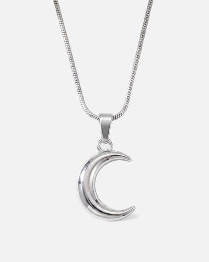 Moon Cremation Pendant Necklace for Ash Keeping