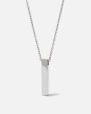 Cylinder Bar Cremation Necklace for Ash Keeping with Engraving