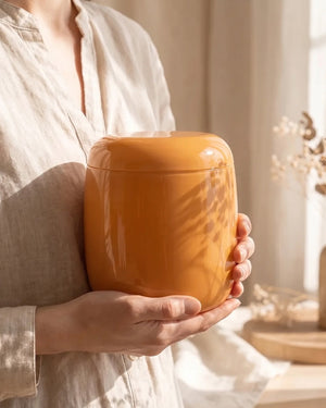 Colorful Marble Cremation Urn