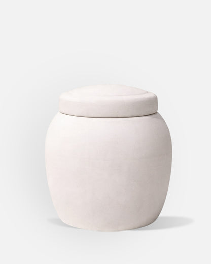Biodegradable Caolin Clay Eco Cremation Urn