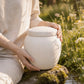 Biodegradable Caolin Clay Eco Cremation Urn