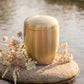 Biodegradable Gold Caolin Clay Eco Cremation Urn