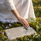 Cross Poem Garden Memorial Stone