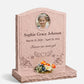 Angel Wings Children's Upright Headstone