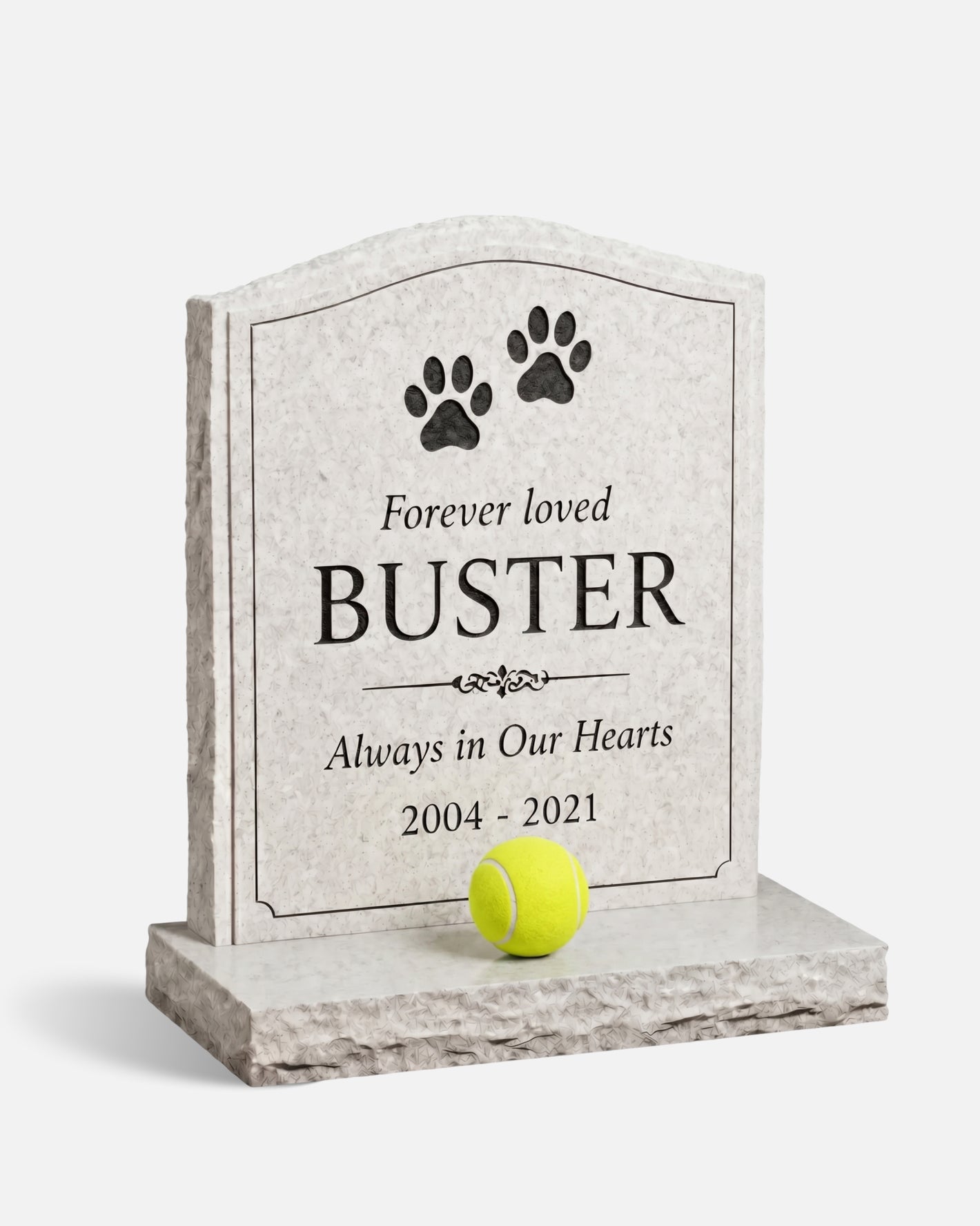 Pet Memorial Upright Headstone
