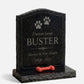 Pet Memorial Upright Headstone