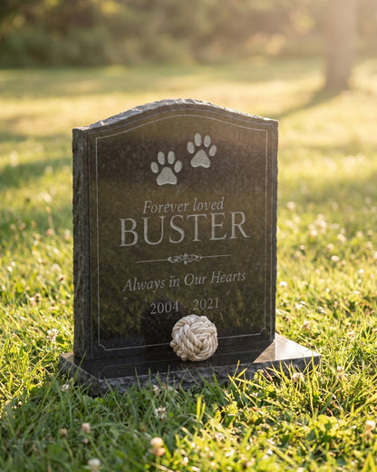 Pet Memorial Upright Headstone