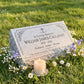 Christian Cross Granite Pillow Headstone