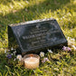 Christian Cross Granite Pillow Headstone