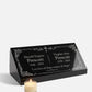 Christian Cross Companion Granite Pillow Headstone