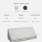 Floral Companion Granite Pillow Headstone
