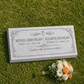 Personalized Companion Granite Flat Marker