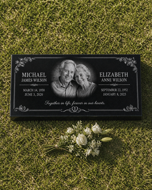 Personalized Companion Granite Flat Marker