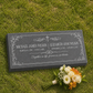 Personalized Companion Granite Flat Marker
