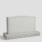 Wave Top Christian Companion Granite Upright Headstone