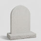 Rose Arch Granite Companion Upright Headstone
